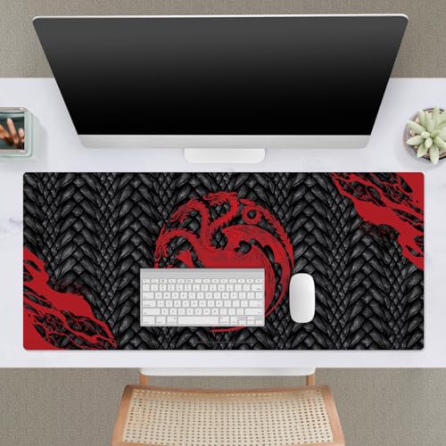 Tapis de souris XL Game of Thrones Targaryen pour protéger votre bureau PC