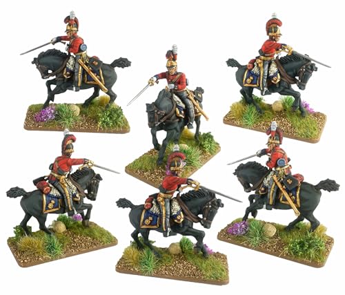 Set de caballería británica Wargames Delivered 28mm miniatura 6