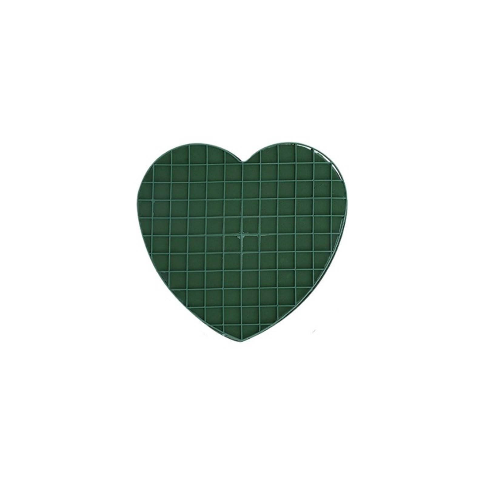 WWYYZAYC Single Heart Artificial Plastic Frame Sucker With Flower Foam Mud For Wedding Party Floral Arrangement Car Decoration