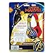 eKids Captain Marvel Kids Headphones, Adjustable Headband, Stereo Sound, 3.5Mm Jack, Wired Headphones for Kids, Tangle-Free, Volume Control, Childrens Headphones Over Ear for School Home, Travel