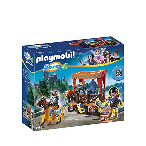 Preisvergleich Produktbild PLAYMOBIL 6695 Königstribüne mit Alex