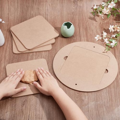 Planche de calage d'argile portable 32cm avec 5 inserts hydrofuges