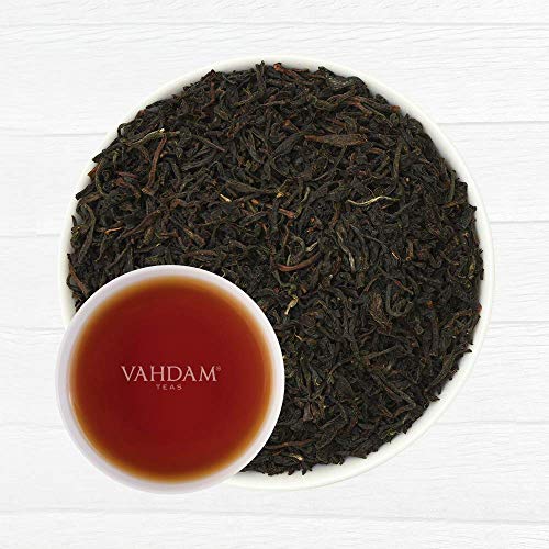 Vahdam, Darjeeling Black Tea - 30 Tea Bags + Earl Grey Tea Leaves (16Oz), 100% Natural | Source Of Anti-Oxidants | Medium Caffeine, High Energy Tea | Value Pack | Make 230+ Cups #TOP2