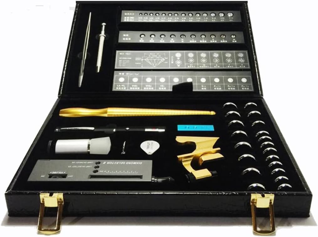 Professional Jewelry Diamond Tester - Portable Electronic Gemstone Tester Pen for Fast and Accurate Results - Detect Real or Fake Gems - Ideal for Novices and Experts