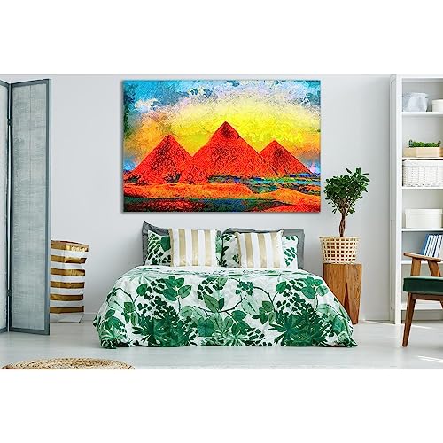 Pintura al óleo de las Pirámides de Guiza ZELLART obra de arte №SL589