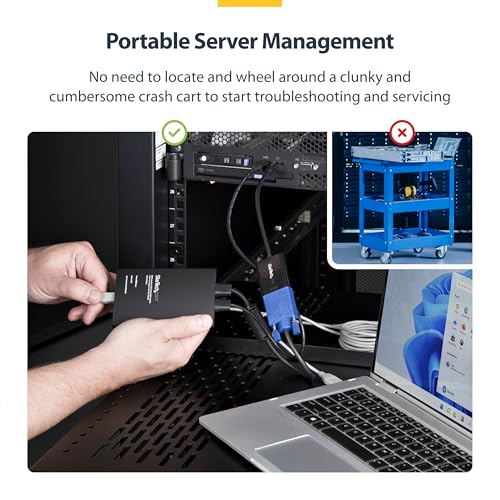 image for StarTech.com Portable Laptop Crash Cart Adapter, USB/VGA/Mini DisplayP