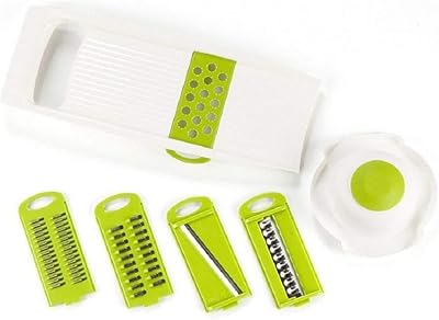 【morningplace】 多機能 スライサー 野菜スライサー 野菜カッター ピーラー 野菜調理器 セット (1個)