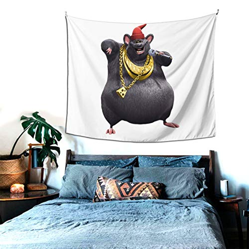 Befiophy Biggie Cheese Meme Tapestry Wall Hanging Anime Tapestries Wall Art Wall Tapestry Home Decoration For Living Room Bedroom Dorm - 51 In X 60 In #TOP2