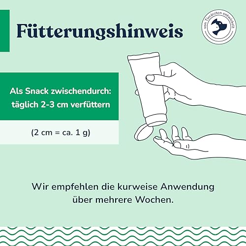felmo Knochen- & Gelenkpaste für Katzen mit Glucosamin, Chondroitin, MSM und Teufelskralle – Malzpaste in der 100 g Tube, zuckerfrei und in Deutschland aus sorgfältig ausgewählten Zutaten hergestellt