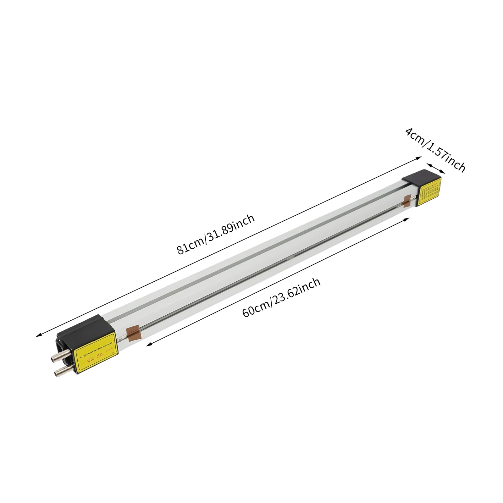 Professionelle 800W Biegemaschine - Heizung Temperaturbereich 0-100℃ Weit Verbreitet in der Dekorationstechnik Schilderherstellung Vitrinen Aquarium-Verpackung