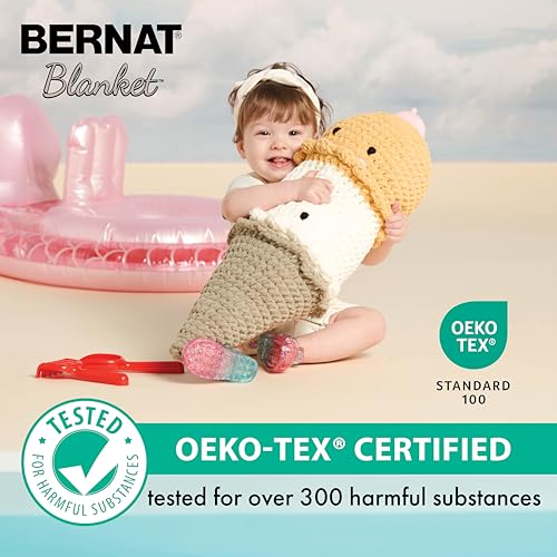 Image of Bernat Blanket Sparkle Lavender Yarn - 2 Pack of 10.5oz /300g - Polyester - #6 Super Bulky - 220 Yards - Knitting & Crochet