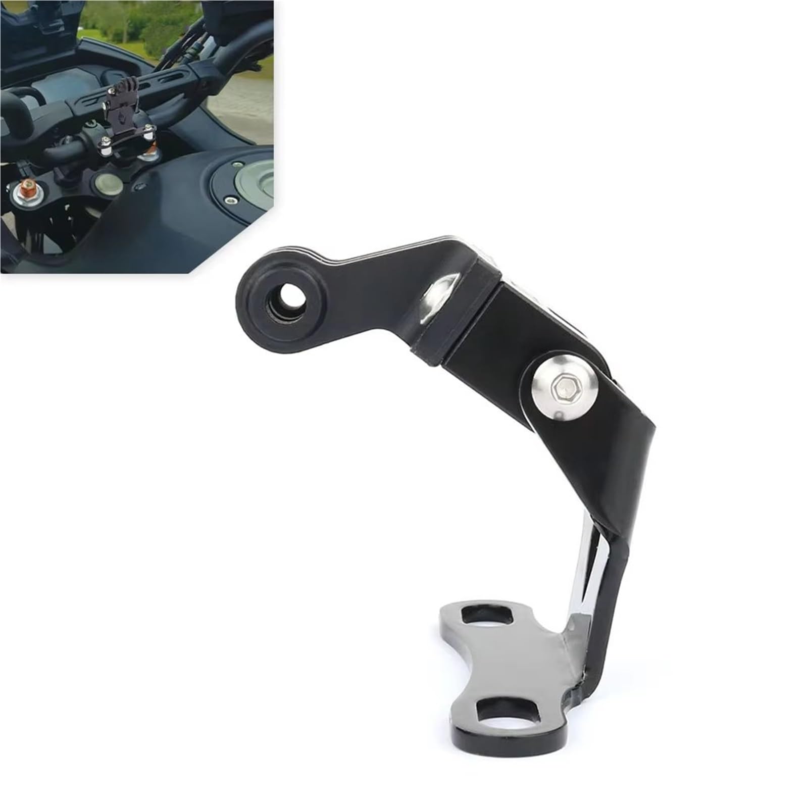 Soporte Teléfono Móvil GPS para Tracer 7 para GT 2016-2023 Motocicleta GPS Manillar Abrazadera Navegación Soporte Teléfono