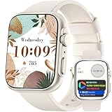スマートウォッチ iPhone対応【2024年進化モデル＆AI音声アシスタント機能追加】Bluetooth通話機能 1.91インチ大画面 音楽再生 電卓機能 活動量計 Lineメッセージ着信通知 多機能スマートウォッチ アンドロイド対応 123種類運動モード 防水 天気予報 スポーツウォッチ レディース Smart Watch 多種類文字盤 アラーム GPS連携 歩数計 プレゼント ゴルード