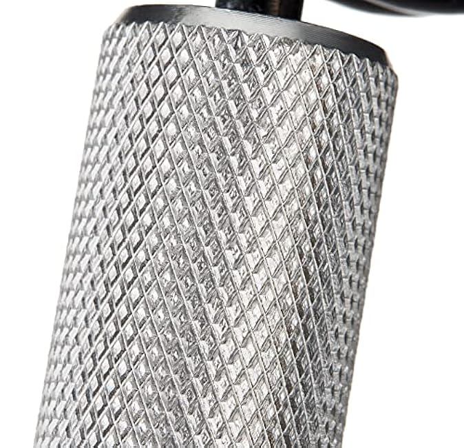 Black Mountain Products Grip Strengthener, 100 lb Silver Aluminum, Stainless Steel