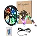 Produktbild SUNNEST LED-Strip 2M - [4 Pack * 0,5 m] LED-Streifen Lichtband 60 LEDs 5050 RGB LED-Lichtstreifen Flexible mehrfarbige Dekoration mit Fernbedienung und USB-Kabel