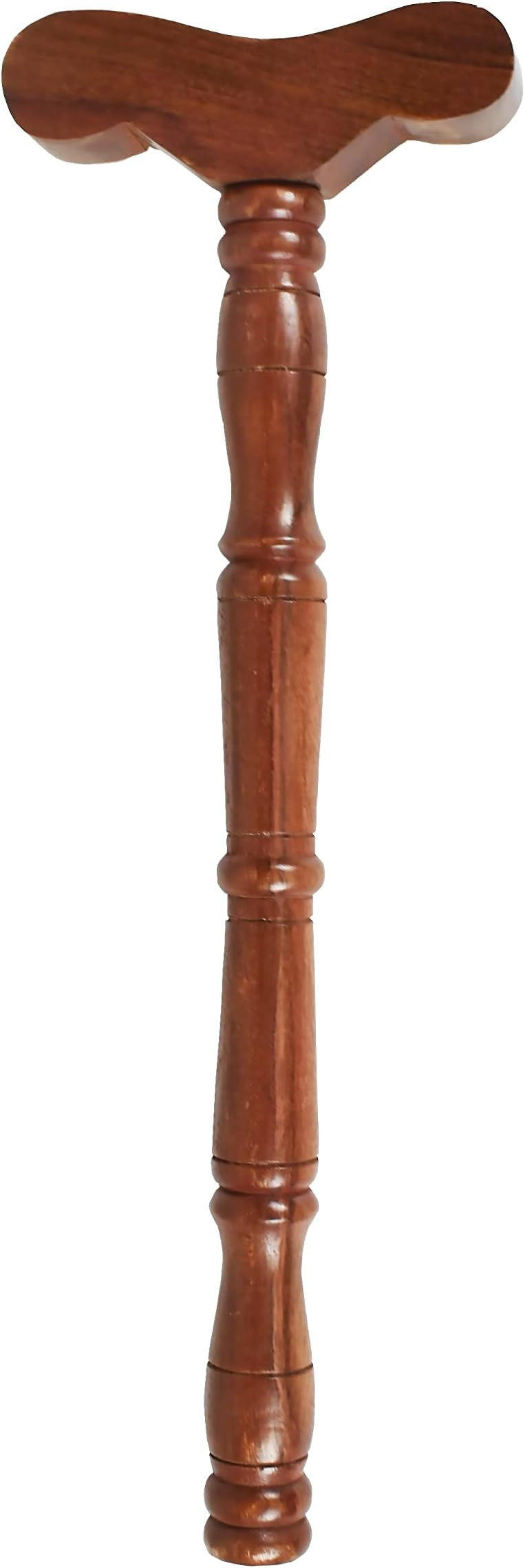 Wooden Yoga Danda for Yoga & Meditation | Premium Polished Wood YOG Dand for Pranayama, Stretching & Posture Alignment | Traditional Yoga Support Stick