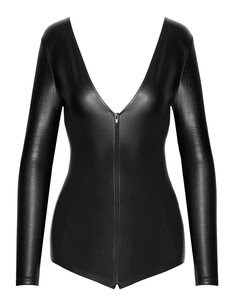 You2Toys Body Langarm M - Intimo erotico da donna, in pelle e lattice, multicolore, M