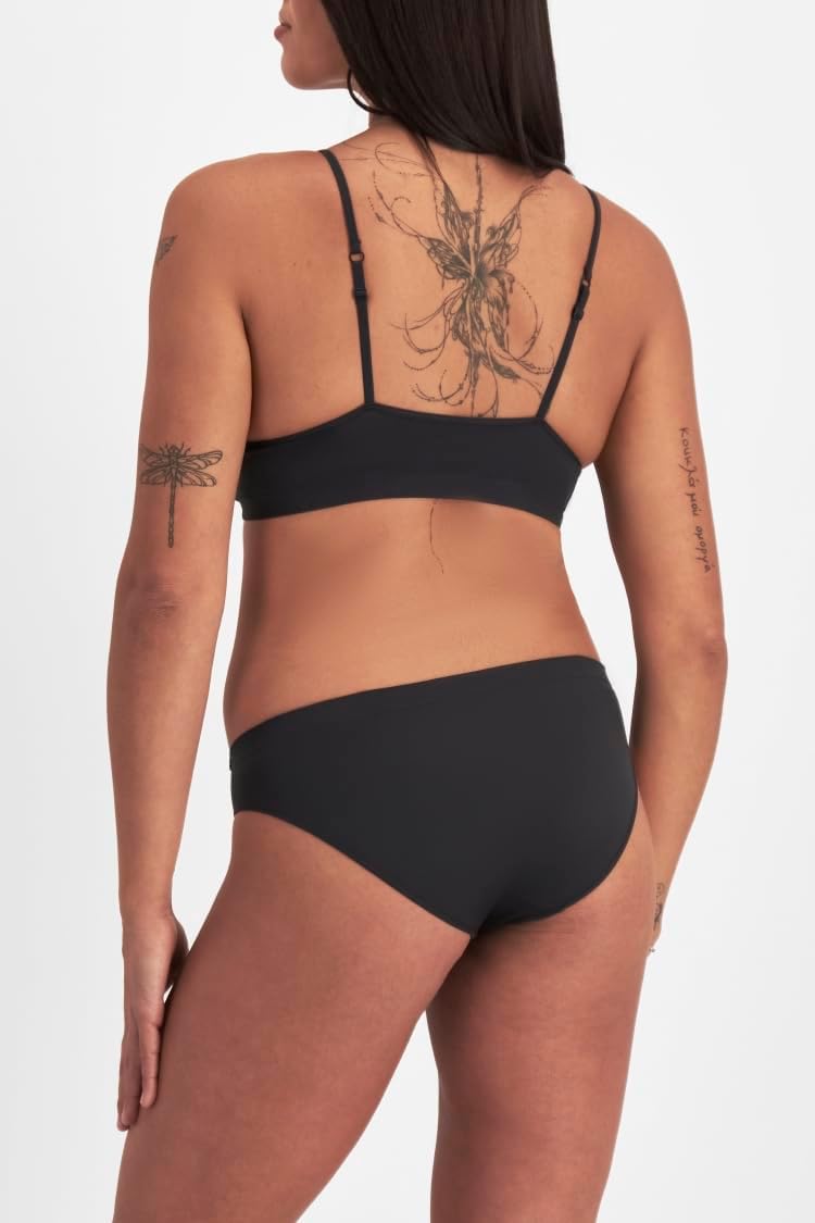 Bonds womens Seamless Icons Hipster Underwear in Stretchy Mid Rise Fit for Women, 3-pack - Image 4