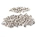 100pcs 10 x 10 MM Diamante Diamond Crystal RIVET STUDS Leathercraft