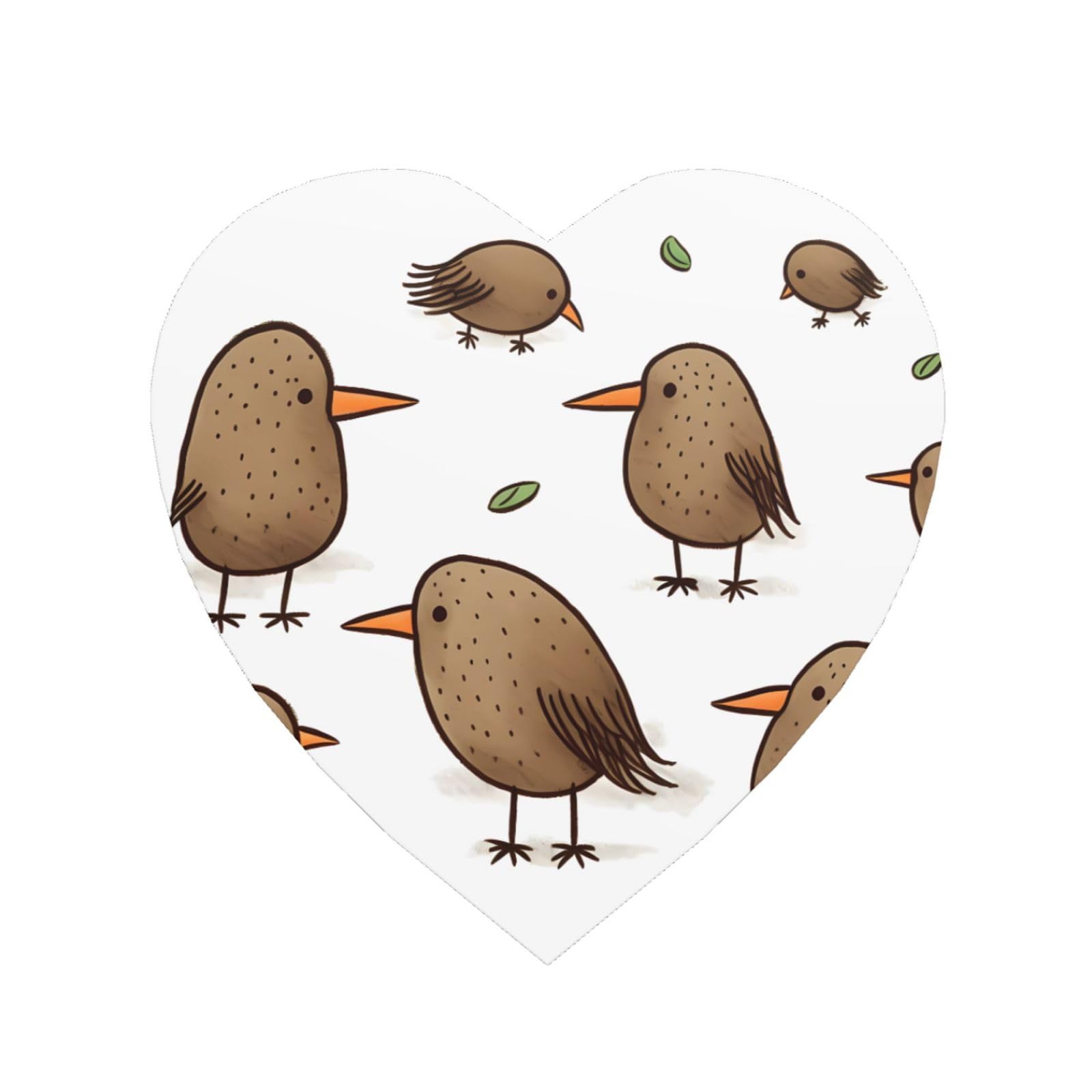 Kiwi Birds Cute Fridge Magnets Cute Strong Refrigerator Magnets Fun Magnet for Locker Office Whiteboard Decor, Door Magnets Decorative Magnetic Stickers for Home Decor