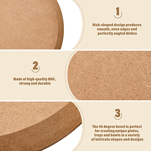 Sunnyray 8 X 10 Inches Oval Pottery Mold Pottery Tools And Supplies Ceramic Molds Hand Building Dish Plate Press Mold For Diy Dish Plate Supplies #TOP3