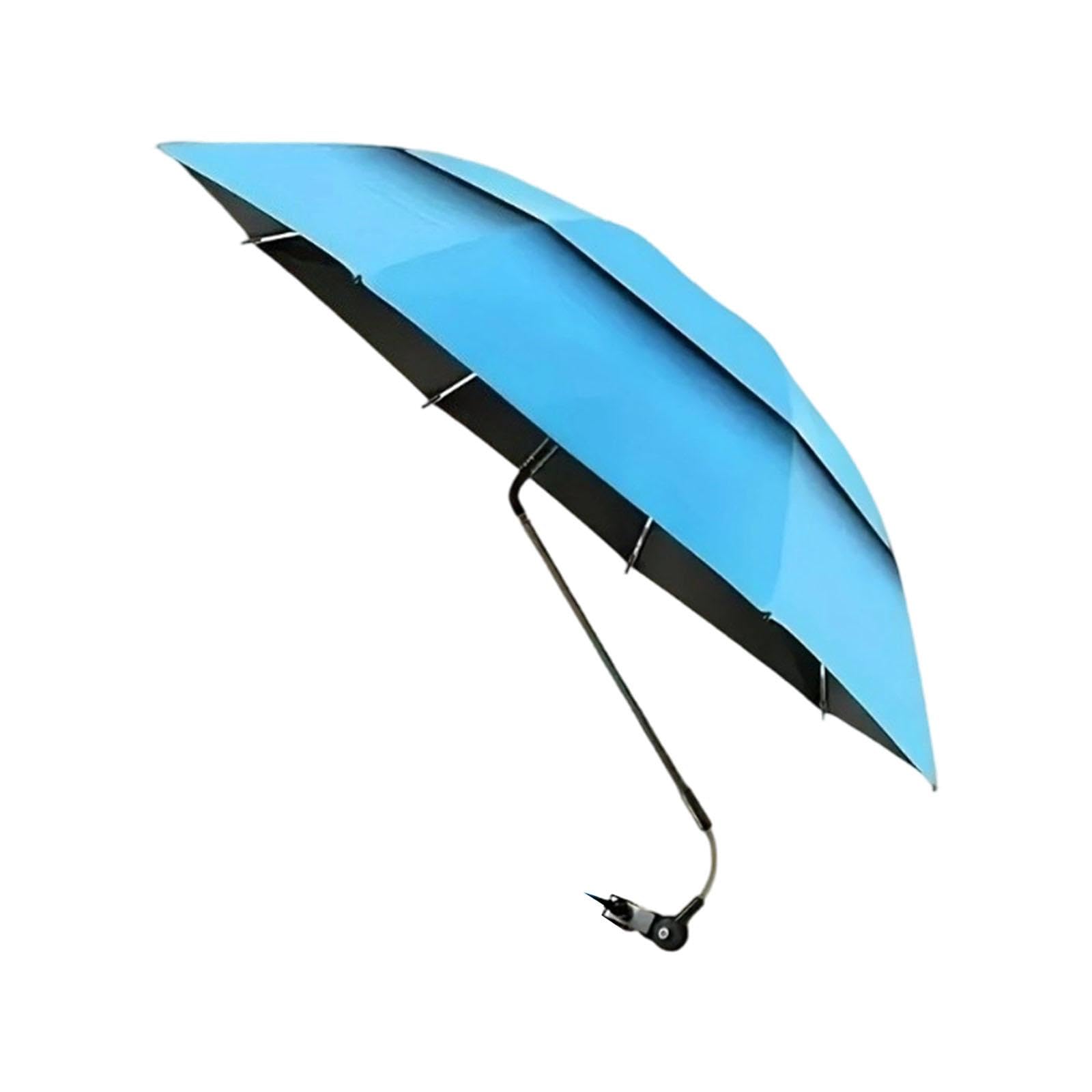 Parasol przeciwsłoneczny kempingowy parasol przeciwsłoneczny podwójny baldachim krzesło plażowe parasol z zaciskiem do relaksu na podwórku