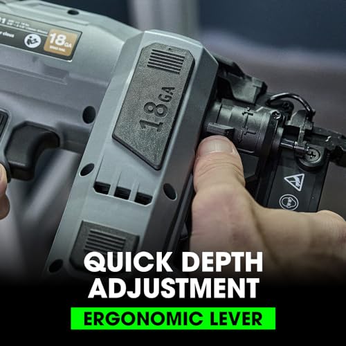 Image of FLEX 24V Brushless Cordless 18 Gauge Brad Nailer Kit, Zero Ramp-up, 3 Nails /Sec, Light-Duty Decorative Trim, Drives 5 /8 inch to 2-1 /8 inch, Lightweight w / 2.5Ah Battery & 160W Fast Charger - FX4331-1A