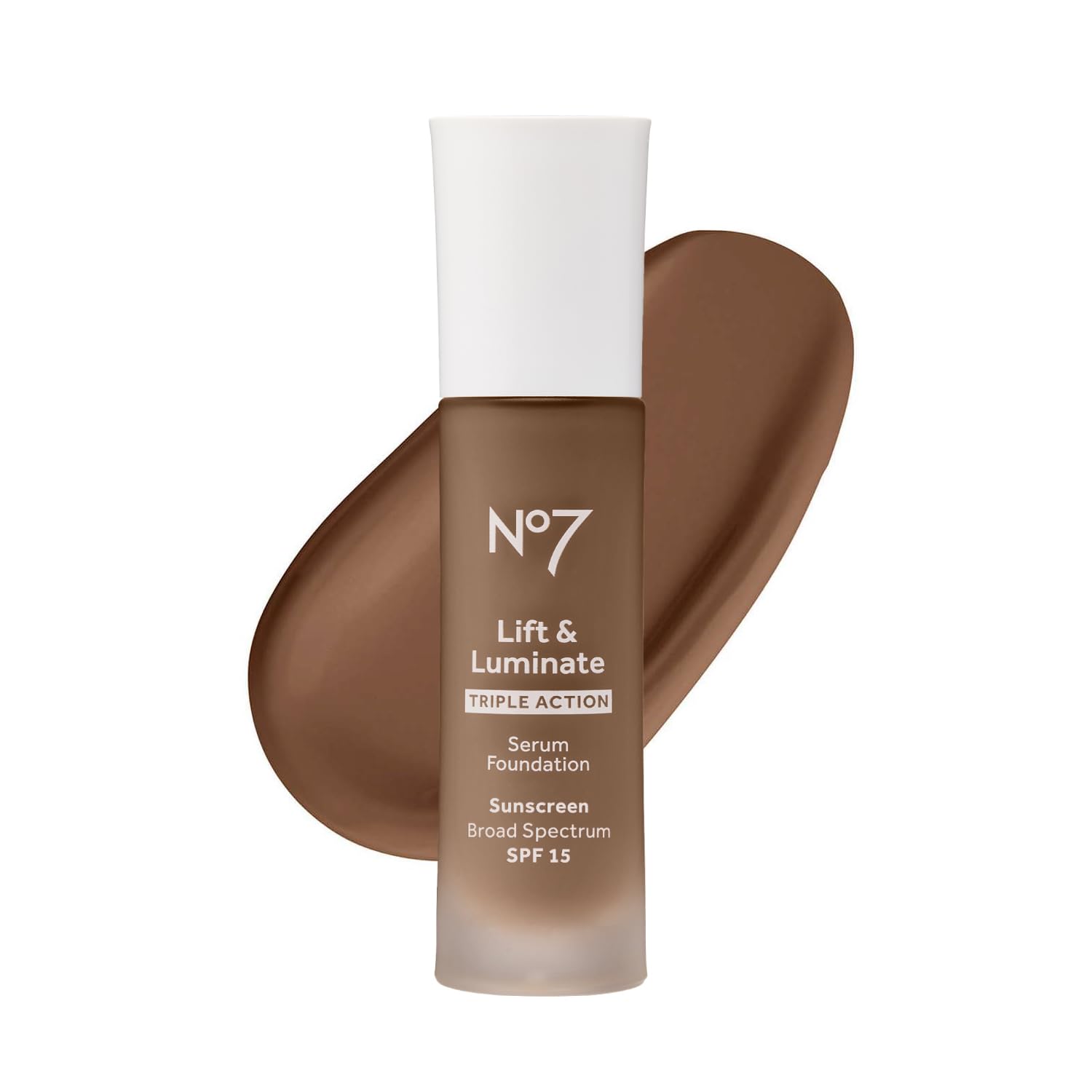 Lift & Luminate Triple Action Serum Foundation - Umber - Liquid Foundation Makeup with SPF 15 for Dewy, Glowy Base - Radiant Serum Foundation for Mature Skin (30ml)