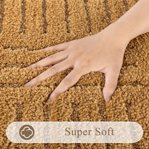 SHACOS Super Soft Bathroom Runner Rugs 24"x48" Microfiber Absorbent Carpet — view 2