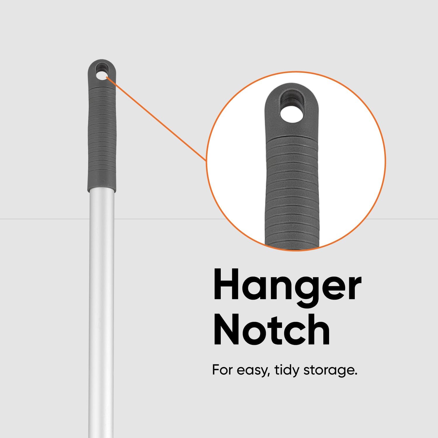 Superio Silicone Dust Pan with 35" Aluminum Long Handle & 16 Pet Hair Remover Silicone Broom - Lobby Dustpan Stand-Up & Carpet Rake Set for Hardwood, Tile, and Rugs - Gray