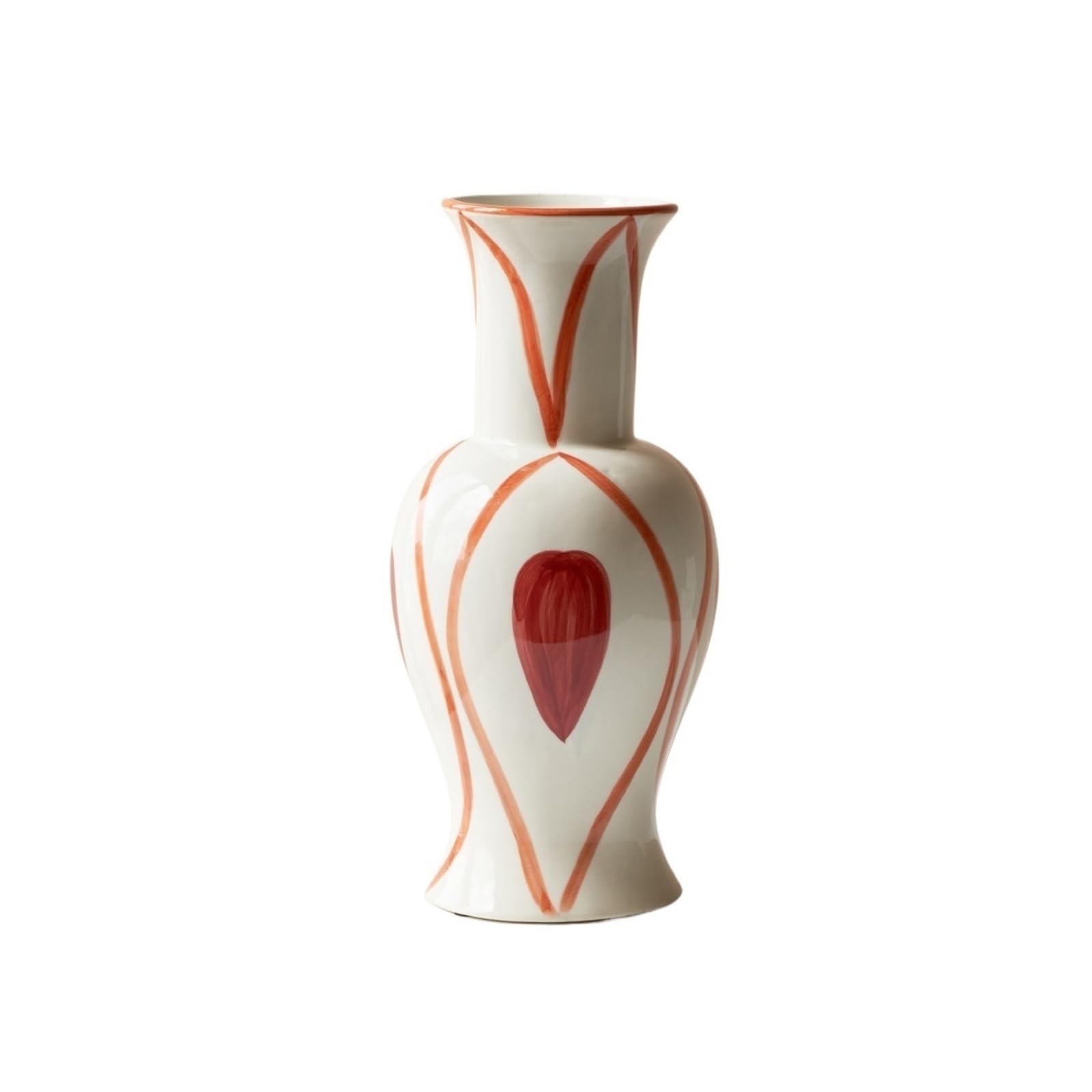 guiling-1986 Vases Decor High Temperature Ceramic Decorative Vase Retro Vases Dining Table Decoration Flower Vases