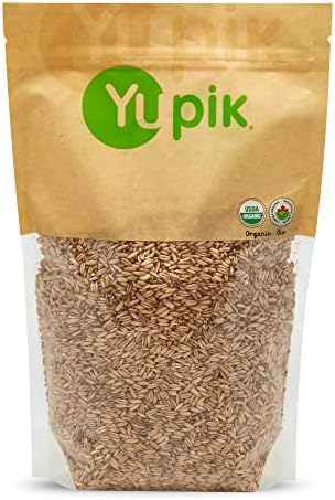 Yupik Organic Whole Oat Groats,2.2 lb, Non-GMO, Vegan, Kosher, Raw, Whole Grain Oats, Salt-Free, Nutty Flavor, Good Source of Fiber, Ideal for Baking & Cooking