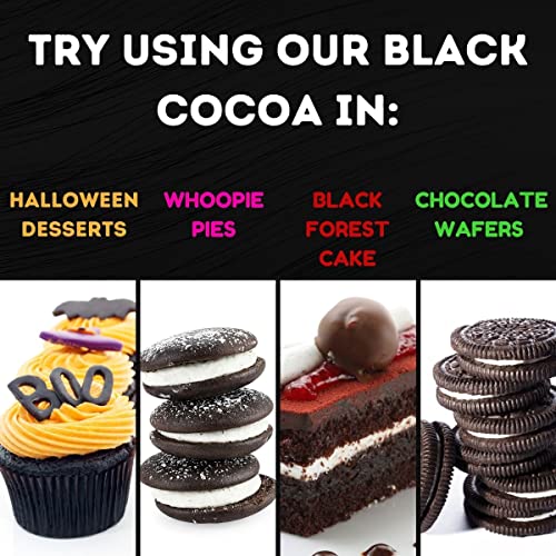 Black Cocoa Powder - 1 Lb #TOP3