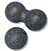 Produktbild Duo Faszienball Set (Einzelball + Peanut-Lacrosse-Ball), Erdnuss Massageball, Fascia Ball für die Wirbelsäule, Füße, Nacken und Rückenentlastung, Tiefengewebsmassage, Triggerpunkt Freisetzung