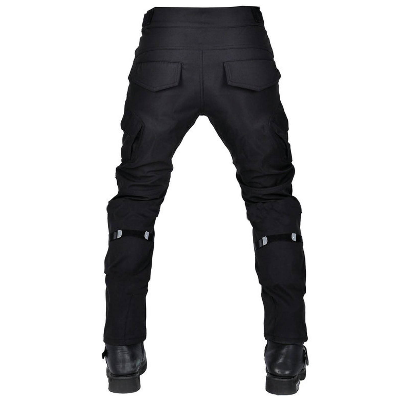 Pantalon Moto Femme Déperlant Coupe-Vent Respirant Taille Haute avec Poches d'Armure pour Motard Motocross Racing Conduite Tourisme