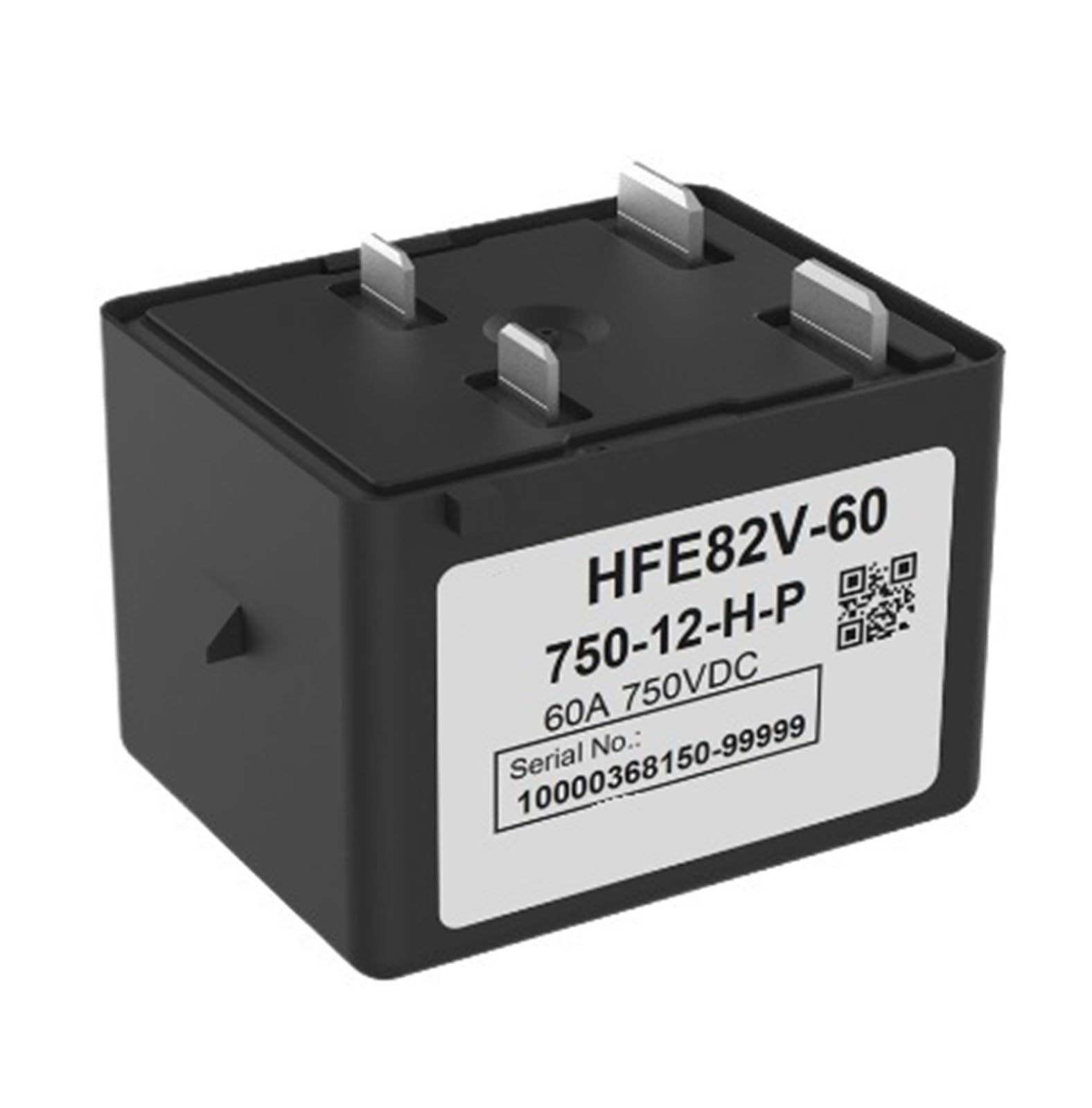 HEXEH contacteur Contacteur Relais Haute Tension CC 12 V HFE82V-60/12-H2 60A450V
