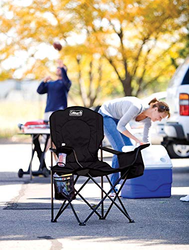 Coleman Portable Camping Quad Chair With 4 Can Cooler Black コールマン ポータブル キャンピング クアッド チェア 黒 価格情報 キャンプ沼で最安値をチェック Coleman Portable Camping Quad Chair With 4 Can Cooler Black コールマン ポータブル キャンピング クアッド チェア 黒 価格情報 キャンプ沼で最安値をチェック