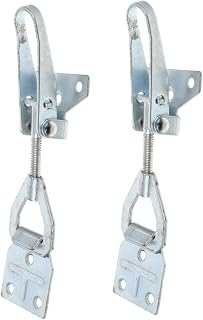 GALPADA 2pcs Beehive Connector Bee Hive Kit Bee Boxes Latch Clamp Trigger Latch Bee Bucket Holder Beekeeping Equipment Kit Beehive Frame Holder Beehive Tools Bee Keeping Silver Iron