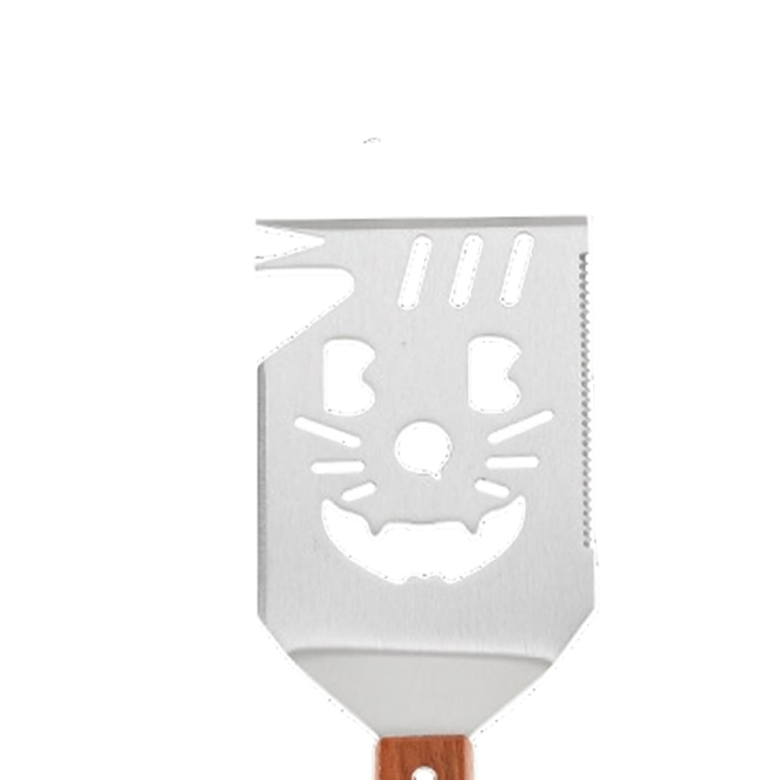 Set di Utensili per Barbecue 3 Pezzi Multifunzionale Compatto Completo
