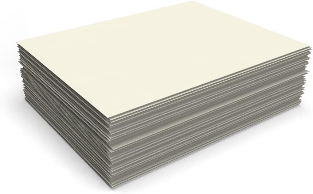 LUXPaper 8.5" x 11" Classic Crest Paper | Letter Size | Natural White | 24lb. Text | 250 Qty
