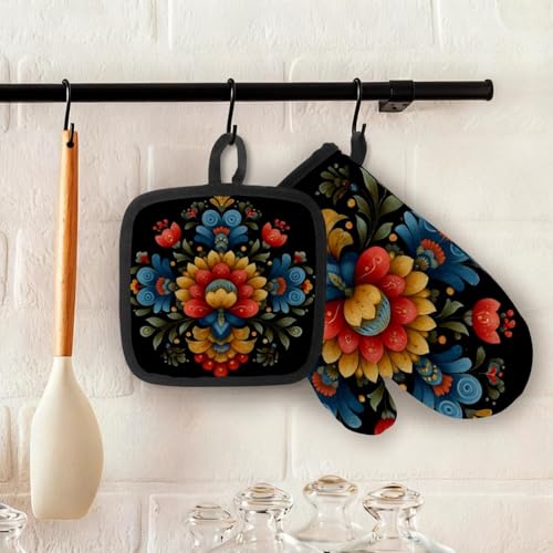 Maniques imperméables en coton doux pour cuisiner en toute sérénité - 5