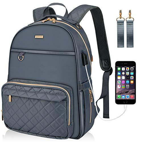 Landici Diaper Bag Backpack, Multifunction Travel Back Pack Maternity Baby Changing Bags With Changing Station And Usb Charging Port For Mom Dad Boy Girl, Large Capacity, Waterproof, Grey #TOP25
