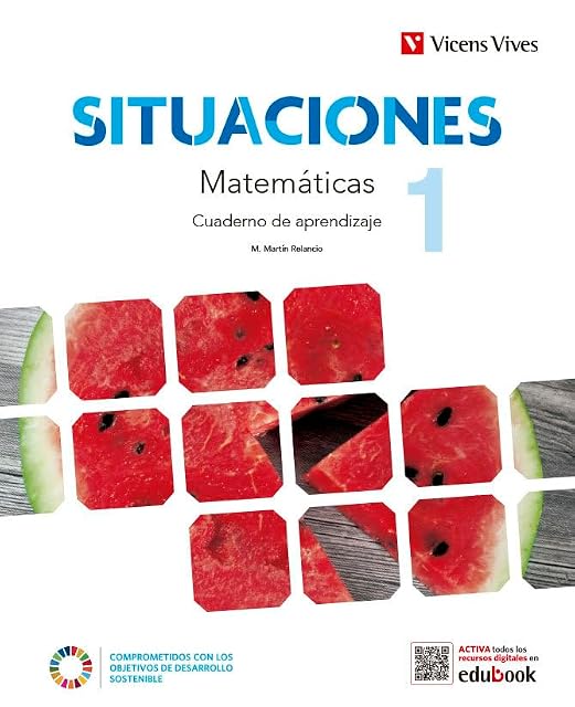 Portada de Matemáticas 1º ESO Cuaderno de Aprendizaje Situaciones Mec