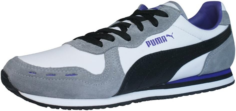 Puma Cabana Racer II LS Womens Leather Trainers / Shoes - White
