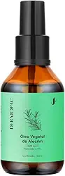 Óleo Vegetal de Alecrim Capilar 100% Puro Natural Tratamento Cabelo Dermopac 100ml