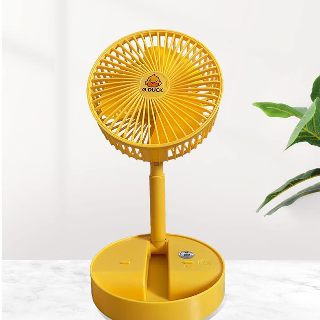 Mini ventilatore Ventola pieghevole retrattile grande ventolo portatile portatile ventilatore desktop USB Ventilatore pieghevole del ventilatore elettrico Desktop Mini retrattile Ventola di raffreddam