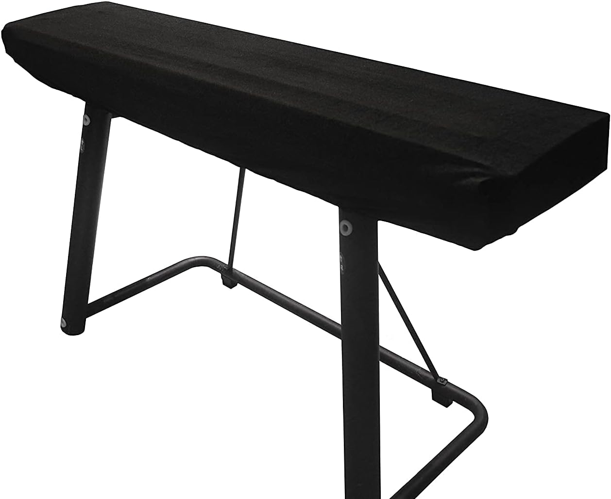 RHYTHM PRO Keyboard Cover, Velvet, Red, Water Resistant, Fits Roland Keyboards, All Models, Including FANTOM-X6 (61 Keys)