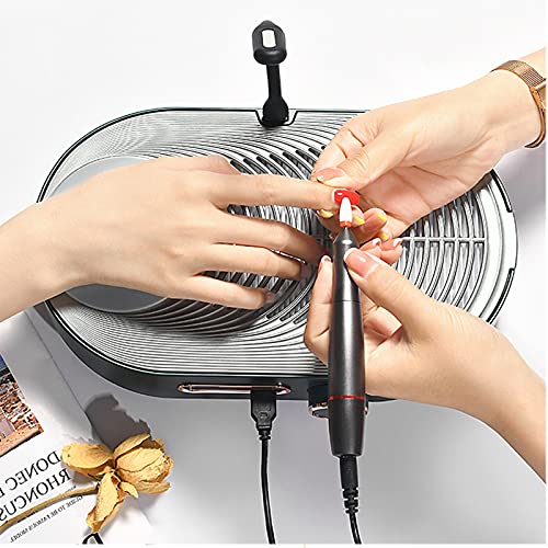 Nagelkunststofzuiger, Nagelstofafscheider Met Hoge Zuigkracht, Stille Nagelverwijdering, Speciale Nagelkunst… - Afbeelding 7