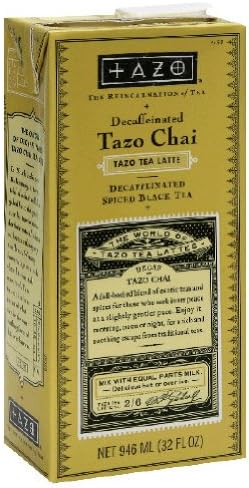 TAZO Tea Latte Chai Tea Decaf (12x32 OZ)