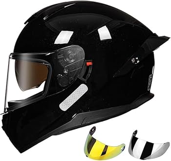 Amazon.co.jp: フルフェイスヘルメット ダブルバイザー バイク